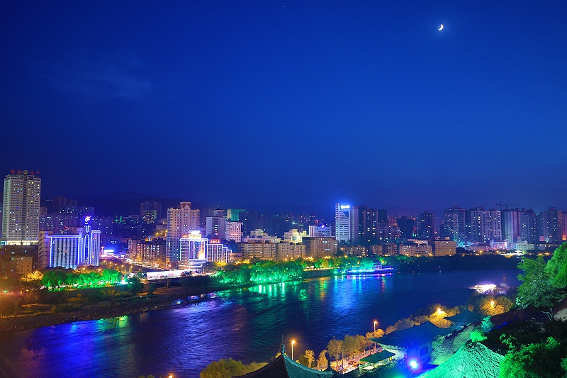 蘭州金城夜景 (3)