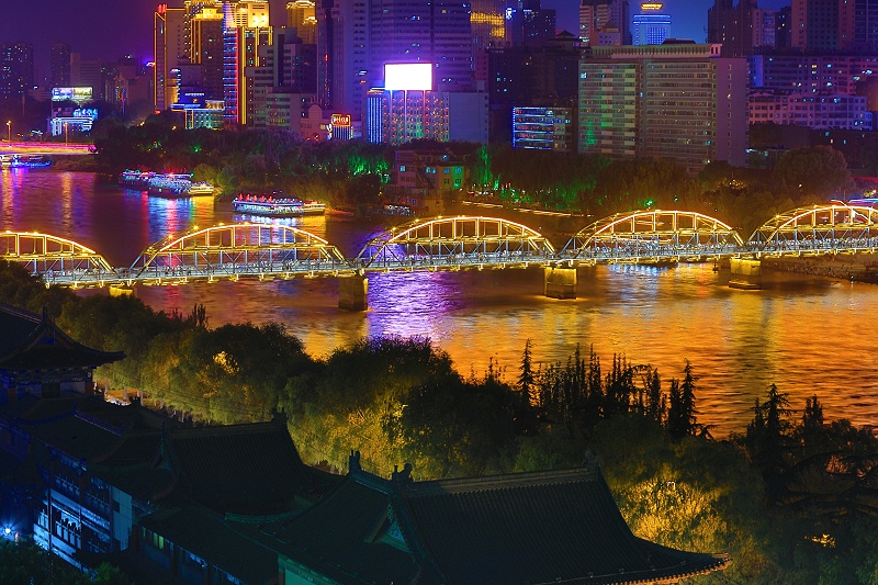 蘭州金城夜景 (5)